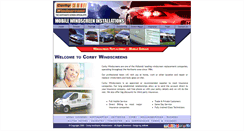 Desktop Screenshot of corbywindscreens.com